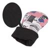 Golf Builder 3pcs/Set USA Stars and Stripes Newspaper Print Golf Club Driver Fairway Wood Head Covers 1 3 5 Wood Covers view 4