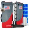 Frostbox Golf Bag Cooler with Ice Pack | Insulated 6-Can Beer Sleeve | Stays Cold for Hours Discreet Hidden Design - Fits in Golf Bag - Red view 1
