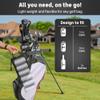 Frostbox Golf Bag Cooler with Ice Pack  Insulated 6-Can Beer Sleeve - Stays Cold for Hours Discreet Hidden Design - Fits in Golf Bag - Black view 2