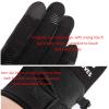 FUFU Gloves Warm Gloves, Winter Touch Screen Warm Gloves, Cycling, Horse Riding, Running, Outdoor Sports (Size : L) view 3