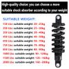 VXXV Mountain Bike Rear Shock Absorber 2pcs MTB Bicycle Biliary Spring Steel 125/150/165/190mm (Color : 190mm, Size : 1500 Lbs) view 3