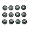 01 Lightweight Pocket Compass Portable Oil Filled Button Compass Stability 20mm 12PCS for Hiking Camping view 1