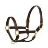 HK Americana Triple Stitched Leather Halter- 1 Inch Wide view 1