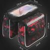 PJLANDI Bicycle Handlebar Bag Cycling Front Frame Tube Holder Case Phone Storage Riding Equipment Saddle Accessory Under 6.2 view 2