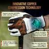 Copper Tech Ladies Golf Gloves Women Right Handed Golfer & Left Handed Golfer 2 Pack | Copper Compression Joint Support | Flexible & Comfortable Fit with Premium Leather | Tacky Grip Reinforced Pad view 4