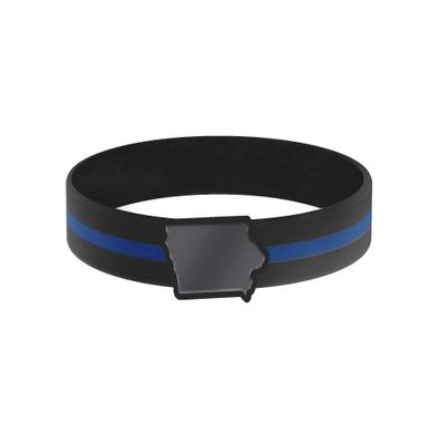 Thin Blue Line State Bracelets (9, Iowa)