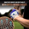Copper Tech Golf Gloves Men Right Handed Golfer Or Left Handed Golfer (2 Pack)| Copper Compression Joint Support | Flexible & Comfortable Fit with AAA Leather view 4