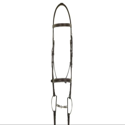 ARAMAS Plain Raised Padded Bridle with Raised Rubber Grip Reins