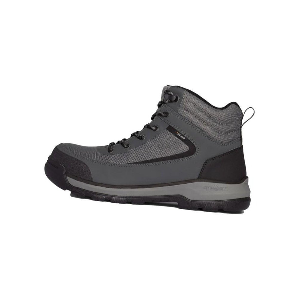 BOGS Men's Shale Mid Ct ESD Ankle Boot, Grey, 8.5