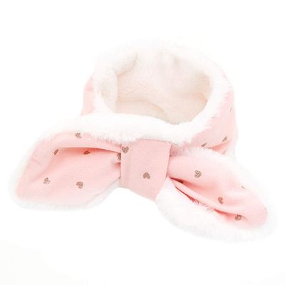 balacoo 1pc Adorable Pet Scarf Winter Warm Dog Neckerchief Cute Ghost Bat Pattern for Dogs Cats and Pets for Cold Weather Walks