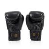Fairtex BGV19 Deluxe Tight-Fit Gloves (Black, 16 oz) view 2