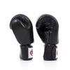 Fairtex BGV19 Deluxe Tight-Fit Gloves (Black, 16 oz) view 4