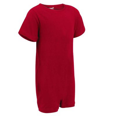 SpecialKids.Company Adults Adaptive Short Sleeve Bodysuit, Snap Crotch