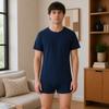 SpecialKids.Company Adults Adaptive Short Sleeve Bodysuit, Snap Crotch view 2