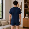 SpecialKids.Company Adults Adaptive Short Sleeve Bodysuit, Snap Crotch view 3