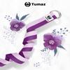 Tumaz Yoga Strap/Stretch Bands [15+ Colors, 6/8/10 Feet Options] with Extra Safe Adjustable D-Ring Buckle, Durable and Comfy Delicate Texture - Best for Daily Stretching, Physical Therapy, Fitness view 2