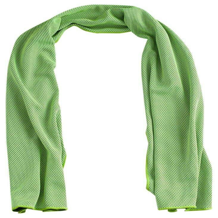 5 Piece(s) Green Ice Cooling Towel for Sports/Workout/Fitness/Gym/Yoga Towels