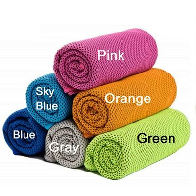 6 Piece(s) Instant Ice Cooling Towel for Sports Workout Fitness Gym Yoga Hiking Pilates