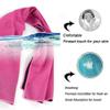 6 Piece(s) Instant Ice Cooling Towel for Sports Workout Fitness Gym Yoga Hiking Pilates view 3