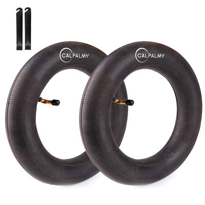 (2-Pack) 10x2 Replacement Inner Tubes 10" x 1.95/2.125 with 2 Levers | Compatible with Bike Schwinn Trike Roadster/Tricycle/BoB Revolution Motion - Made from BPA/Latex Free Quality Butyl Rubber