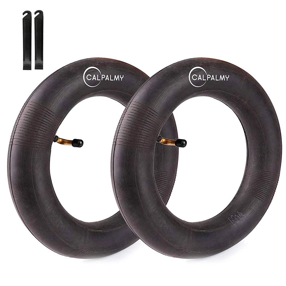 (2-Pack) 10x2 Replacement Inner Tubes 10" x 1.95/2.125 with 2 Levers | Compatible with Bike Schwinn Trike Roadster/Tricycle/BoB Revolution Motion - Made from BPA/Latex Free Quality Butyl Rubber