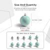 ECOFT Alloy Steel Fishing Weights Sinkers 20g-200g Coated Egg Sinkers Cannonball Weights Assorted Sizes Bag and Fish Weights Assortment Box Non-Lead Fishing Weights Saltwater Freshwater view 2