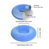 ROPECUBE Sensory Teaching Aids, Children's Tire Sofa, Training Equipment, Indoor Early Education Kindergarten, Elastic Frame is in The Middle Without Touching The Ground (Light Blue) view 3