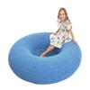 ROPECUBE Sensory Teaching Aids, Children's Tire Sofa, Training Equipment, Indoor Early Education Kindergarten, Elastic Frame is in The Middle Without Touching The Ground (Light Blue) view 4