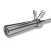 Diameter 2-inch standard Olympic training bars weightlifting barbells (47"/60"/6 ft/7 ft) double-card reed (Silver-47") view 2