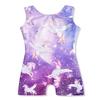 HOZIY Leotards for Toddler Girls Gymnastics 2t 3t Dance Biketards Toddlers Bodysuits Purple Blue view 1