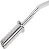 2" diameter standard Olympic Super Curl Barbell Curl Bar weight barbell, 47" /60" (Silver-47") view 3