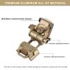 Night Vision Goggles NVG Mount for L4G24 Metal Helmet Mount,Rhino Mount Full Metal Tactical Helmet Mount CNC PVS15/18 Sand Color view 2