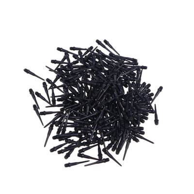 BESPORTBLE 250pcs Plastic Tips for Electronic Darts Durable Screw Thread Points Anti-slip Design for Enhanced Grip Compatible with Standard Soft Tip Darts