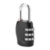 Hard to Crack Practical Black Luggage Password Lock, Compact Size Anti-theft Suitcase Password Lock, Backpack Toolboxes for Lockers Luggage view 4