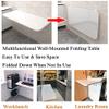 WANGPP Wall-Mounted Folding Table, Laundry Folding Computer Table,Bedroom, Study,Office,Dining Room view 4
