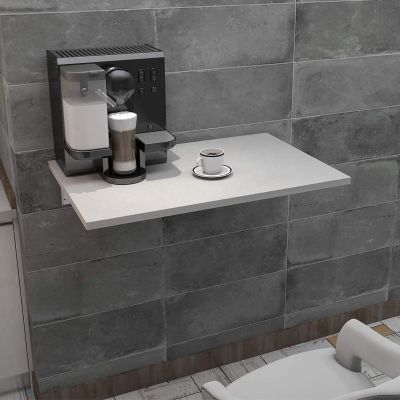 WANGPP Wall-Mounted Folding Table,Floating Shelf Multifunctional Computer Desk,Bedside Table, Laundry Room, Garage, etc.