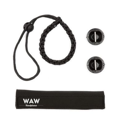 WAW Handplanes Bodysurfing handstrap kit, bio Rubber Adjustable DIY Hand Strap, handboard Strap, handplane Strap, Yulex