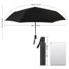 Travel Umbrella Windproof Automatic Umbrella, Colorful Neon Palm Trees Folding Umbrella, Waterproof Compact Sun & Rain Umbrellas for Women Men Kid view 2