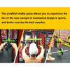 Lat Pulldown High Pull-down Long Bar Pull Back Handle, Adjustable Rowing Rear Handle, Multi-function Triceps Pull-down Bar, Multi-function Sports Fitness Equipment, Non-slip Handle ( Size : L45cm ) view 3