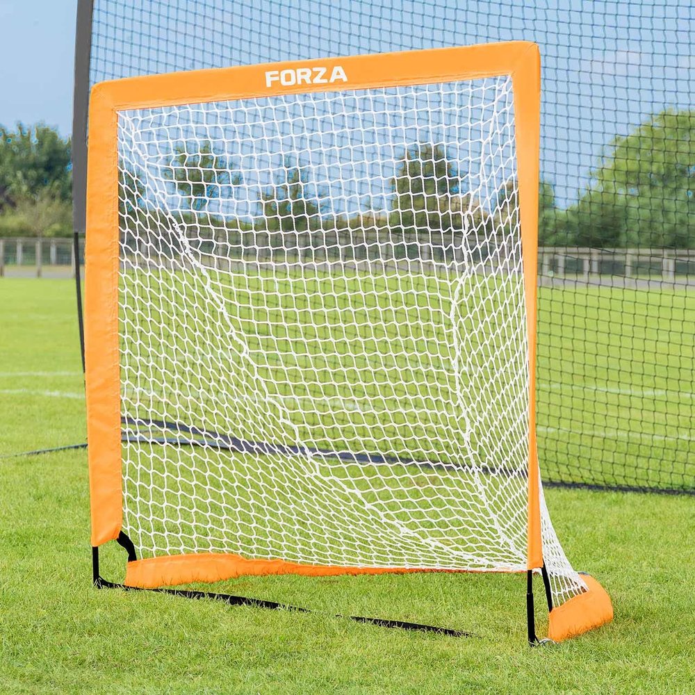 FORZA Flash Pop-Up Lacrosse Goals | Single or Pair | Setup in Seconds! | Perfect for Backyard and Training (Single)