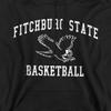 Fitchburg State University Official Basketball Unisex Adult Pull-Over Hoodie, Black, 3X-Large view 2