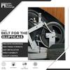 Flexonic Motor Drive Belt 19" 8 Ribs High Strength Black Rubber V-Belts Micro V Treadmill Motor Belt OEM Equipment Replacement Part 395711 393646 Works with T 12.0 C 1070 Pro view 3