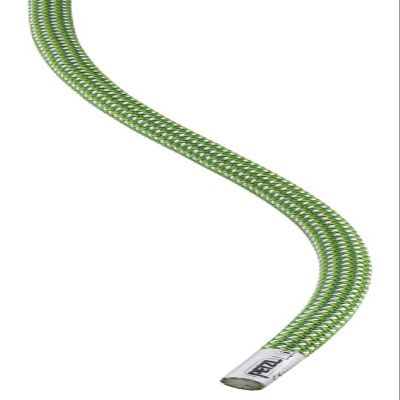 PETZL, Contact Rope 9.8Mm Green 60 M, 9.8 mm Diameter Lightweight Single Rope for Gym or Rock Climbing