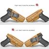 Amberide Glock 17/22 / 31 IWB Holster, Kydex-Boltaron Inside Waistband Holster for Glock 17, Glock 22 & Glock 31 Pistols, Gen 15, Secure Retention, 030 Adjustable Cant view 2
