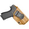 Amberide Glock 43/43X IWB Holster, Kydex-Boltaron Inside Waistband Fit Glock 43 & 43X Pistols, Secure Retention, Low-Print Design, 030 Adjustable Cant view 1