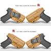 Amberide Glock 43/43X IWB Holster, Kydex-Boltaron Inside Waistband Fit Glock 43 & 43X Pistols, Secure Retention, Low-Print Design, 030 Adjustable Cant view 2