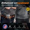 Amberide Glock 19 IWB Holster, Kydex-Boltaron Inside Waistband Holster for Glock 19/19X/44/45/23/32 Gen 15, Concealed Carry, Adjustable 030 Cant, Secure Retention, Low-Print Design view 2