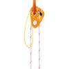 PETZL, Pur Line 6 Mm, Lanyard Hyperstatic, Ultra-Light and Ultra-Strong, White/Orange, 200 M, Unisex-Adult view 4