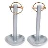 Set of 2 Snow Plow Blade Skid Shoes ATV UTV Shaft 5/8 in. Shoe 3 1/2 in. view 2