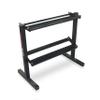 CAP Barbell RK-24D-2J 24 Dumbbell Storage Rack, Black view 1
